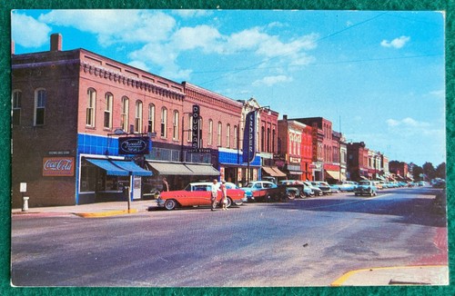 C1956 chrome postcard - chrome, la