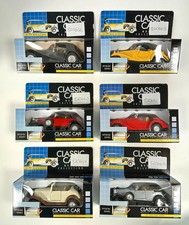 6 Classic Car Model Collection
