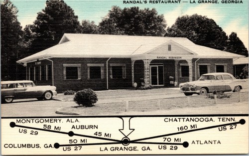 Postcard grange randal - ga,