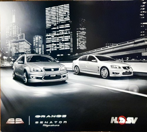 Holden hsv senator - senator, signature