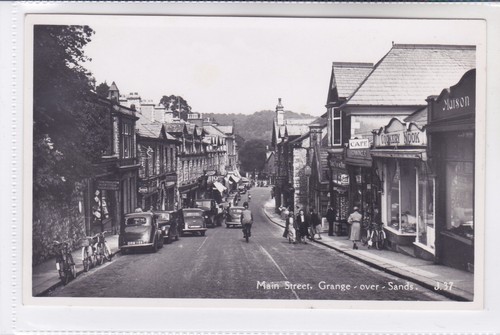 Postcard main street grange - postcard,