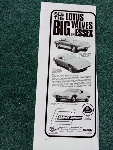A7b ephemera 1971 essex - a7b,