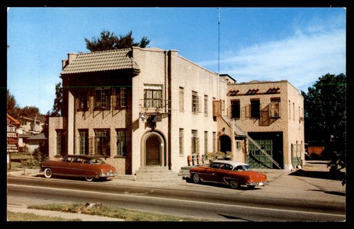 Postcard bir hotel exterior - postcard,